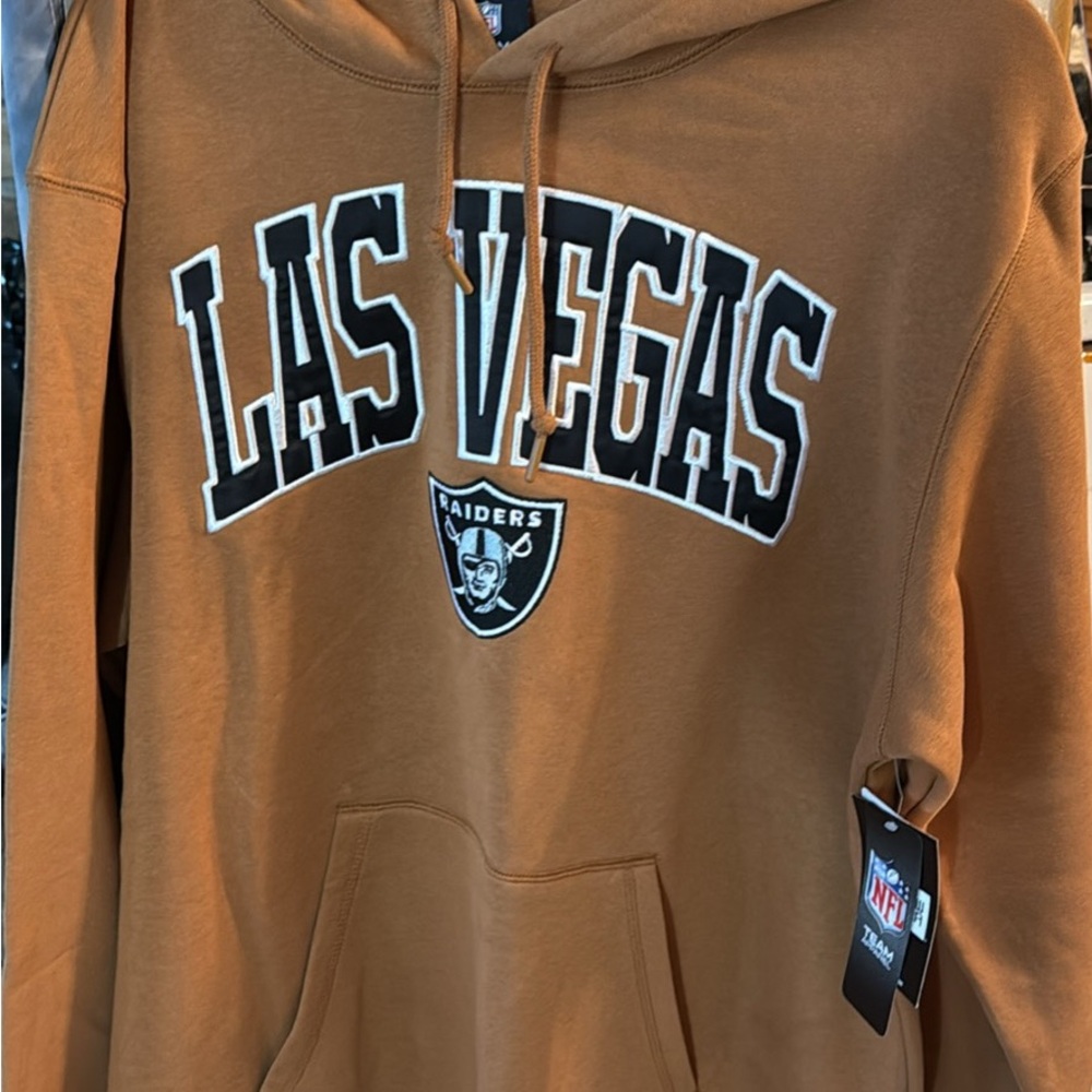 NFL Las Vegas Raiders Tan Hoodie